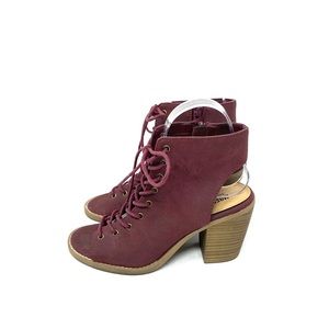 Mossimo Open Toe Booties